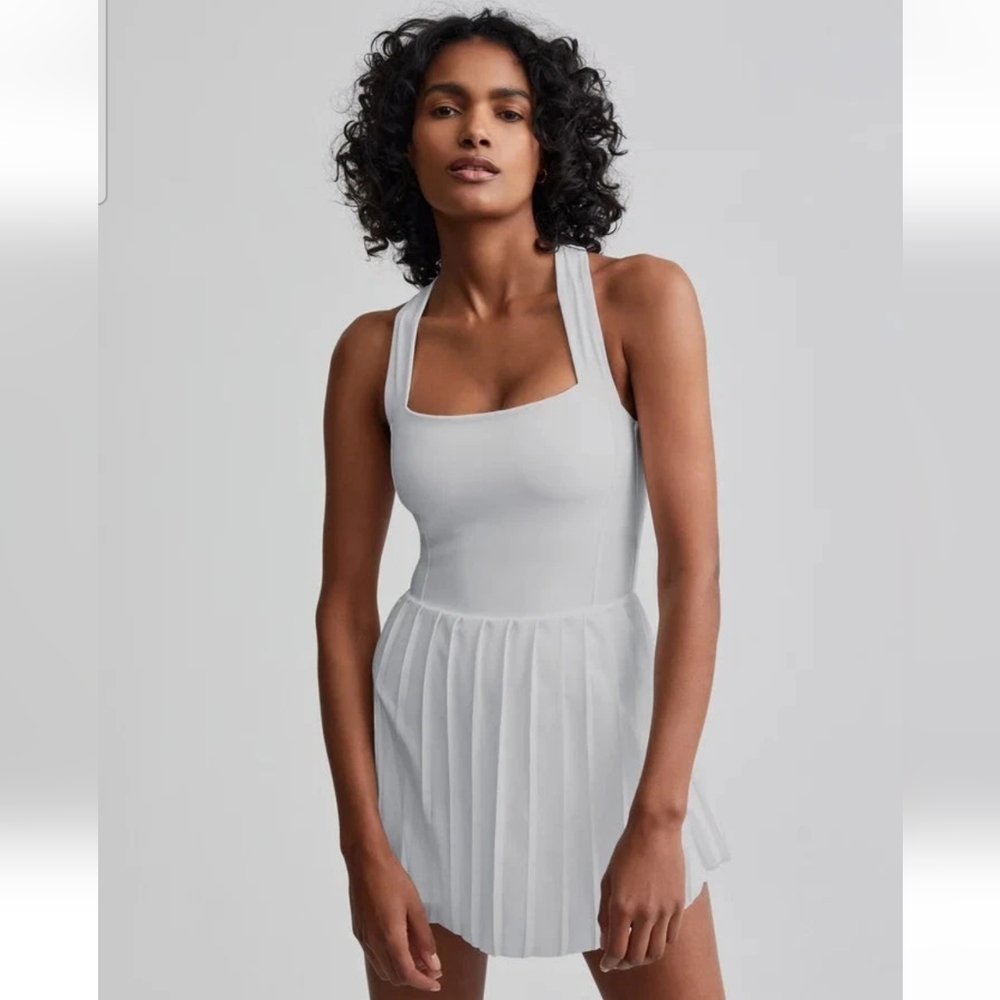 Varley White Mini Dress